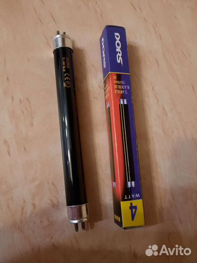 Ультрафиолетовая лампа dors TL 4W BLB