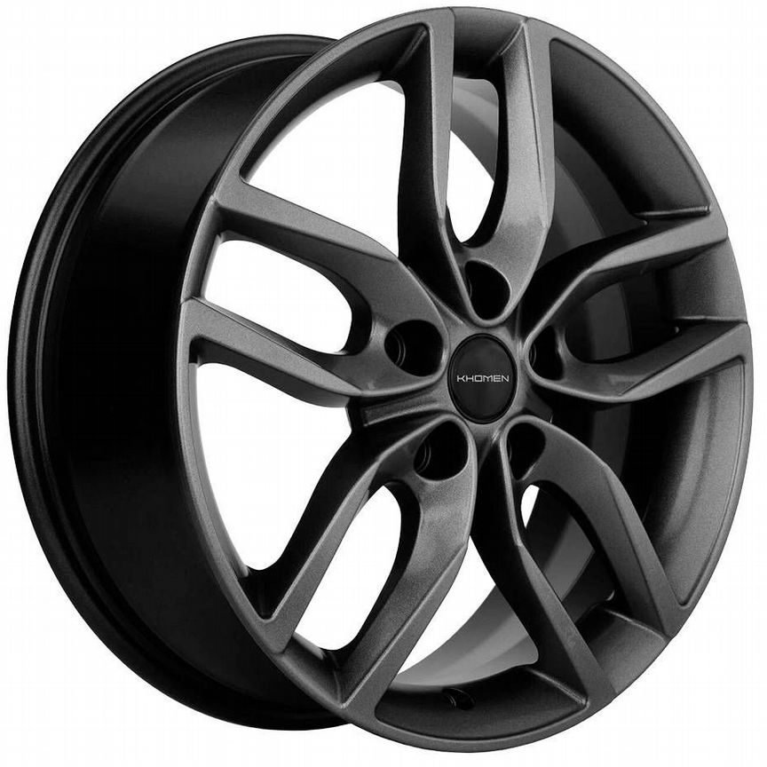 Диски Khomen KHW1708 6.5x17 5x108 ET33 D60.1 Gray