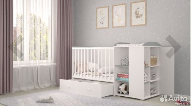 Детская кроватка трансформер