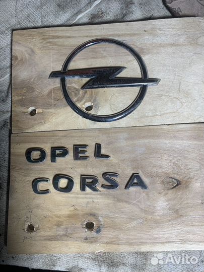 Знак opel corsa