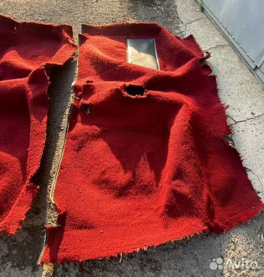 Ваз 2103, 2106 красный ковер СССР оригинал