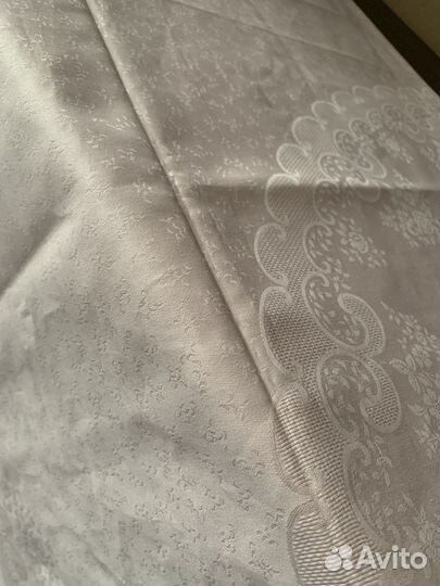 Скатерть Irezette Германия круглая хлопок новая