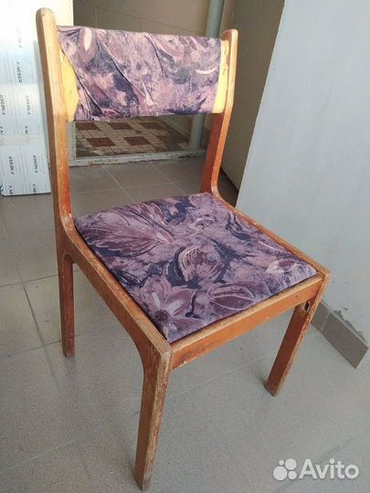 Стул СССР 1980-ые, каширская мебельная фабрика