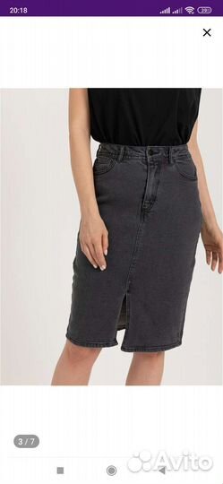 Джинсовая юбка