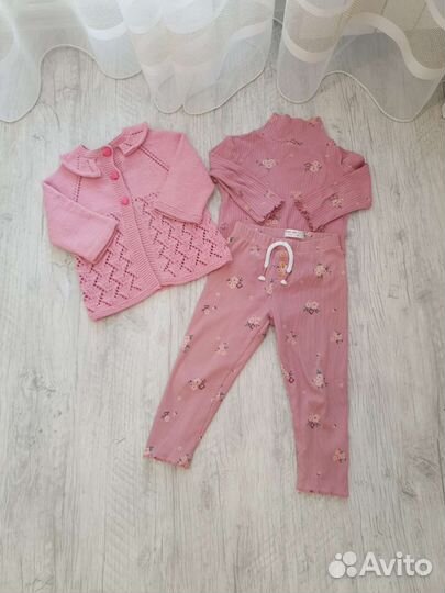 Детские вещи пакетом для девочек (2-4 года)