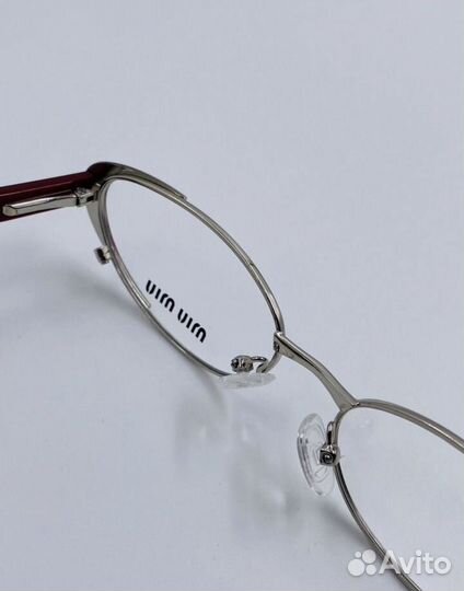 Очки miu miu bordo
