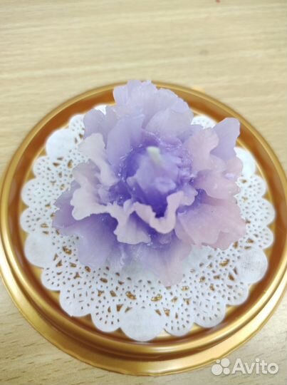 Ароматическая свеча ручной работы