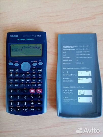 Инженерный калькулятор casio