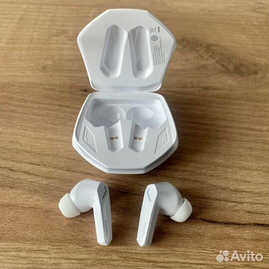 Беспроводные наушники Lenovo GM2 pro Белые