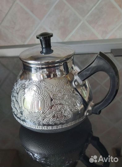 Сахарница и молочник. Мельхиор. СССР