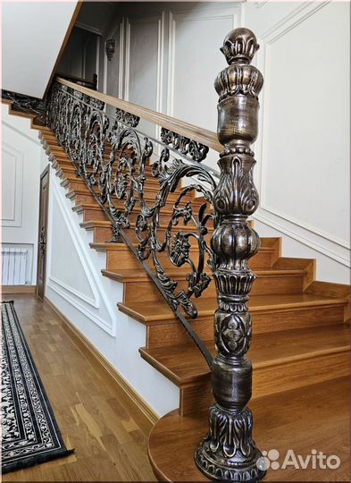 Художественная ковка, литье, перила