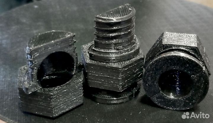 Втулки трапеции дворников 3шт Усиленные. 3D печать