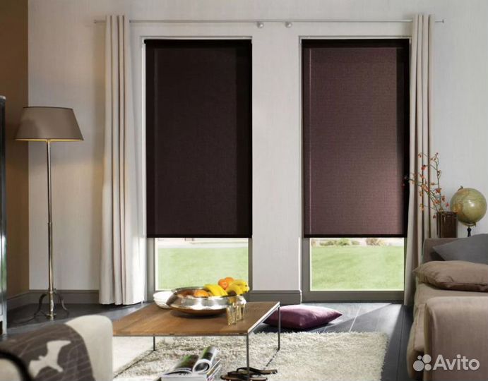 Рулонные шторы блэкаут