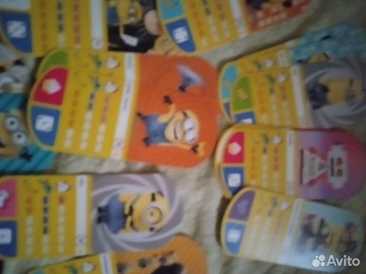 Карточки из магнита миньоны