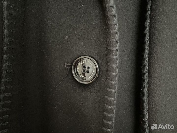 Пальто женское, российский размер 48, черное, Gil