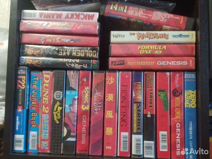 Картриджи sega