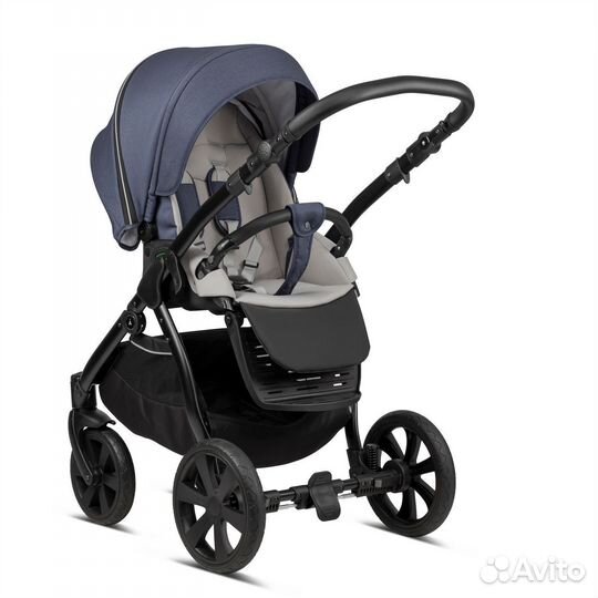 Коляска 2022 Noordi Fjordi 2 в 1, Jeans blue 816