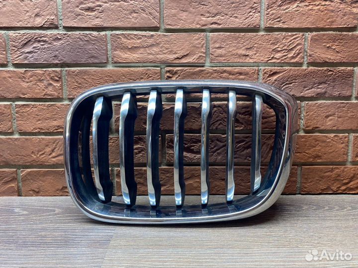 Решётка радиатора Левая Bmw X3 G01 2017-2021