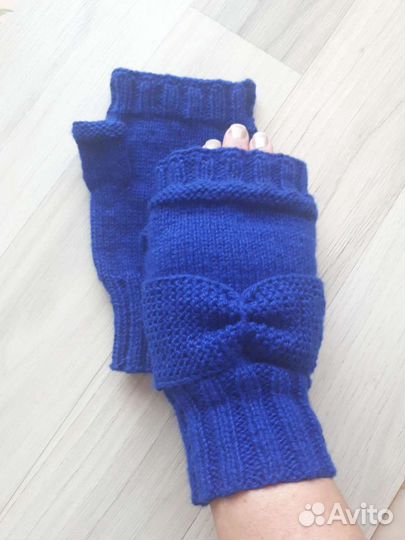 Митенки, варежки без пальцев