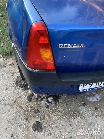 Задние фонари рено логан