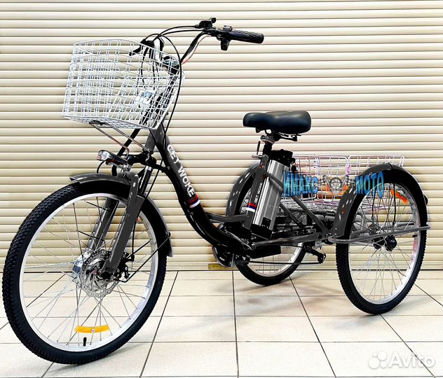 Вело 3-х колёсный Get Woke Lux 24