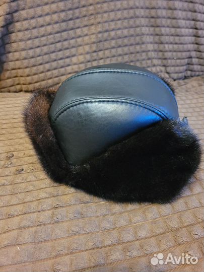 Мужская зимняя шапка ушанка меховая