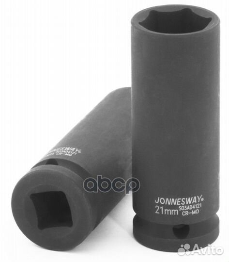 Торцевая головка ударная глубокая 1/2