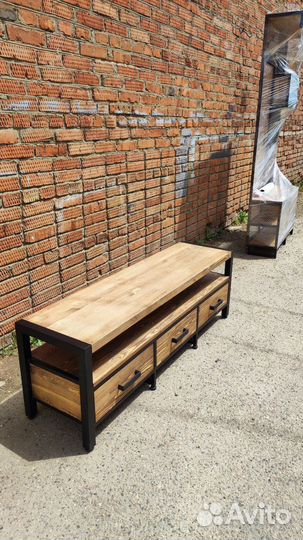 Тумба лофт из дерева