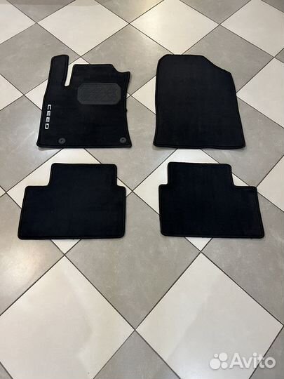 Ворсовые ковры на KIA ceed