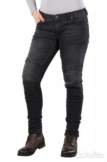 Hose Rev'It Moto Ladies Schwarz Черный