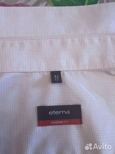 Рубашка сорочка мужская 50-52 Eterna этерна