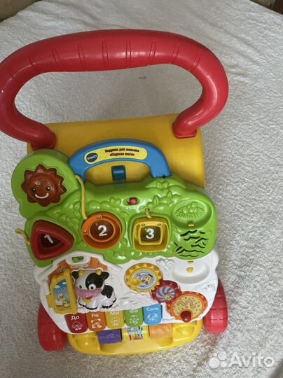 Ходунки толкатель игровой центр Vtech
