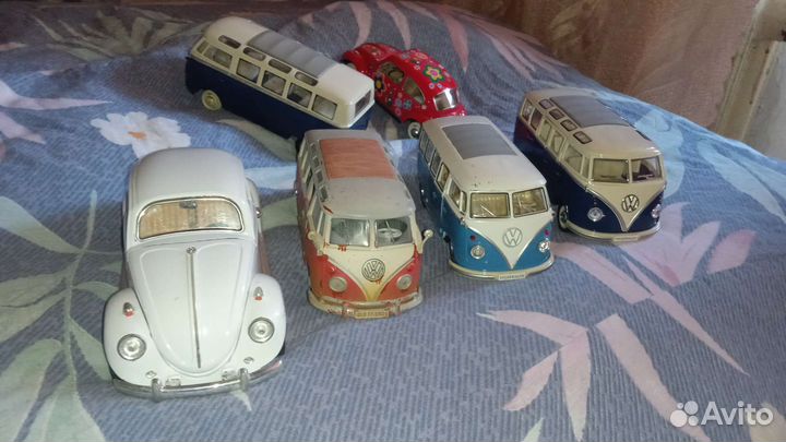 Коллекционные машинки Volkswagen