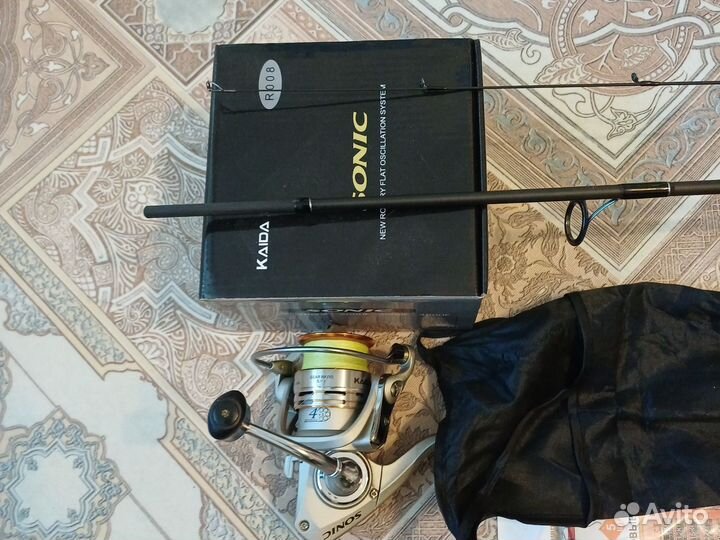 Спиннинг ультралайт с катушкой