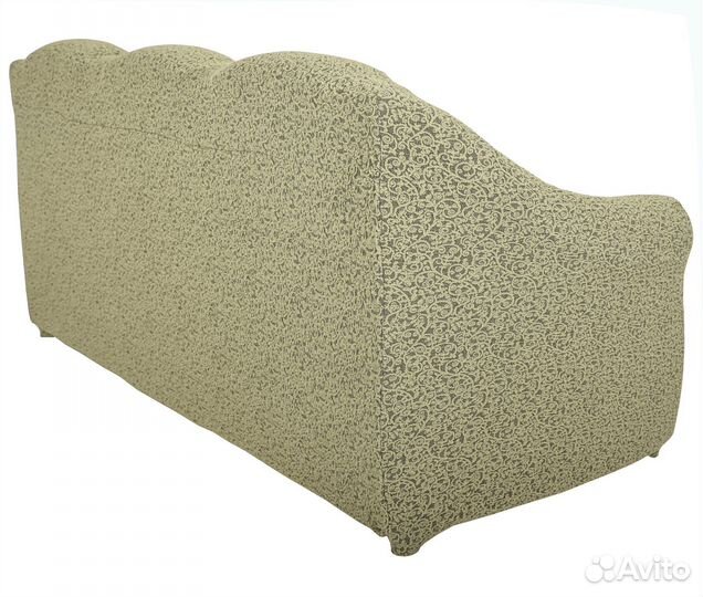 Чехол на диван трехместный без оборки, Бежевый