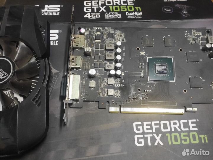 Видеокарта gtx 1050 ti 4gb