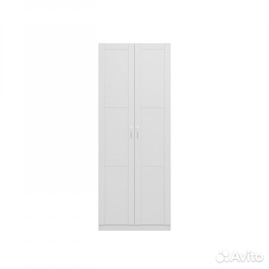 Пегас шкаф 2 двери сборные RU белый