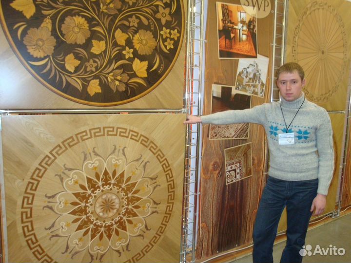 Все виды паркетных работ (шлифовка, укладка)