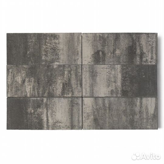 Тротуарная плитка Сити Color Mix Ночь h80