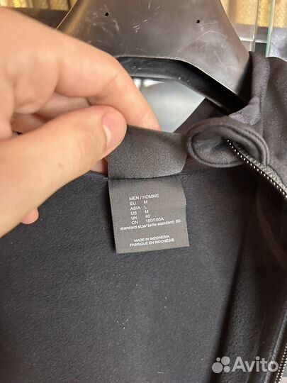 Толстовка мужская jack wolfskin флисовая новая