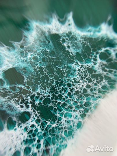 Разделочная доска с эпоксидной смолой