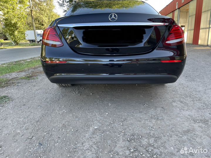 Бампер mercedes W213 задний