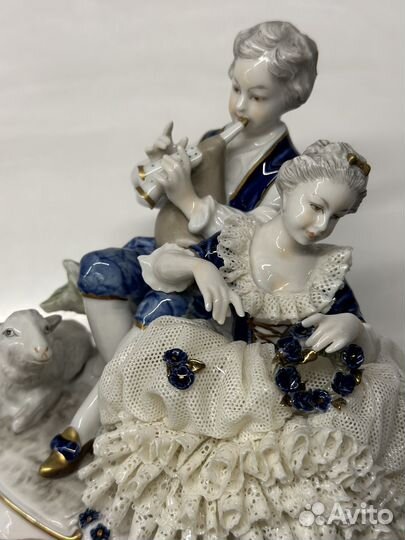 Фарфоровые Кружевницы Германия Unterweissbach