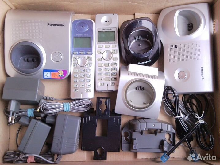 Радиотелефоны и комплектующие Panasonic