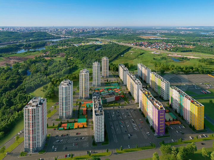 2-к. квартира, 71,6 м², 11/25 эт.