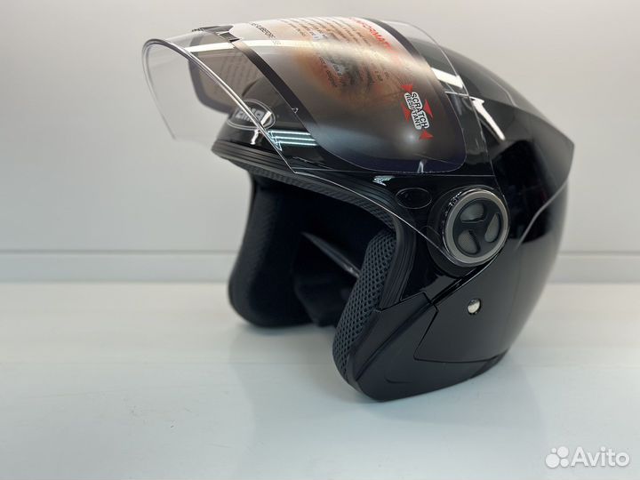 Шлем открытый для мото Yema