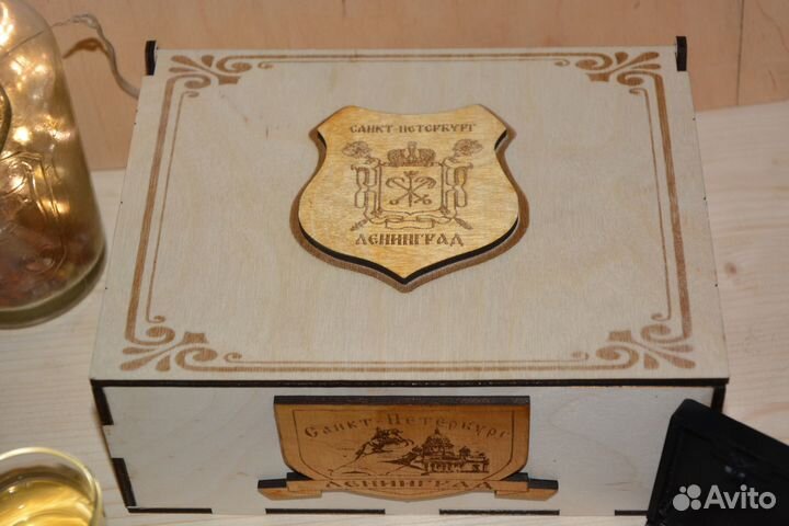 Рюмки сувенирные Санкт-Петербург, Ленинград