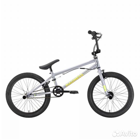 Велосипед Stark'22 Madness BMX 2 серый/желтый