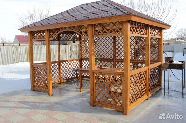 Строим беседки