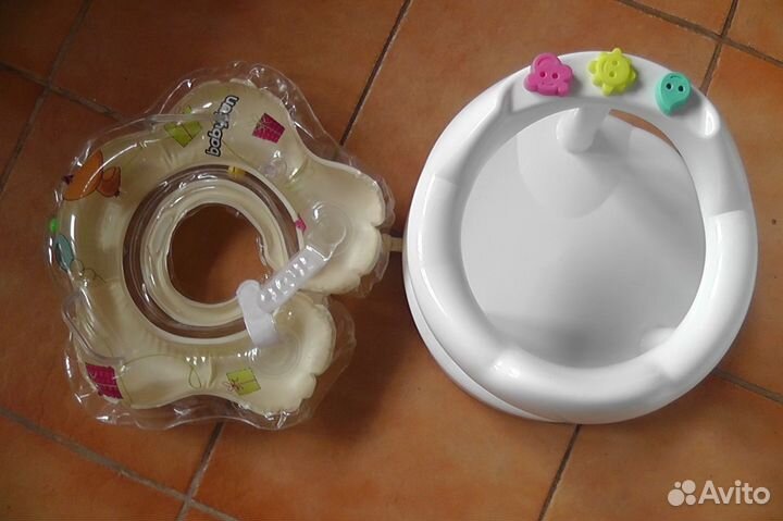 Стульчик для ванны+ надувной круг